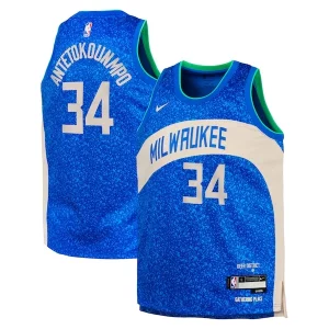 Duradero Sofisticado Atractivo Giannis Antetokounmpo Milwaukee Bucks Nike Youth Swingman Replica Jersey City Edition Royal  para la gran final