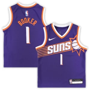 Duradero Devin Booker Phoenix Suns Nike Preschool Swingman Player Jersey Icon Edition Purple  para la gran final