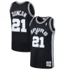 Duradero Encantador Tim Duncan San Antonio Spurs 1998/99 Hardwood Classics Swingman Jersey Black  para la gran final