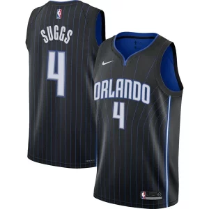 Elegante Jalen Suggs Orlando Magic Nike Youth Swingman Jersey Icon Edition Black  para la gran final