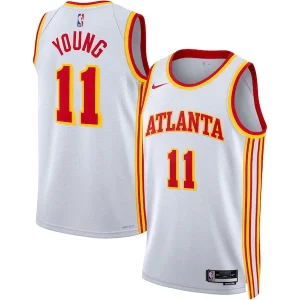 Perfecto Delicioso Trae Young Atlanta Hawks Nike Unisex Swingman Jersey Association Edition White/Red  para la gran final