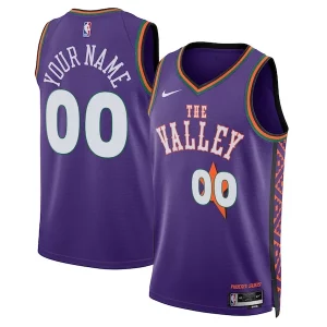 Práctico Sofisticado Phoenix Suns Nike Unisex 2024/25 Custom Swingman Jersey City Edition Purple  para la gran final