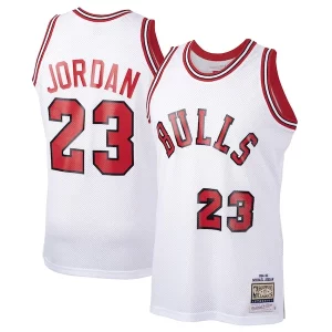Único Comodo Exquisito Michael Jordan Chicago Bulls 1984/85 Hardwood Classics Rookie Authentic Jersey White/Red  para la gran final