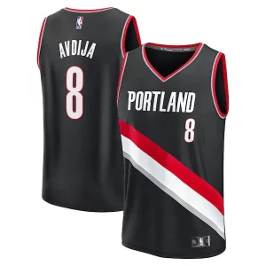 Perfecto Deni Avdija Portland Trail Blazers Fast Break Replica Player Jersey Icon Edition Black  para la gran final