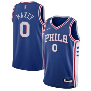 Encantador Tyrese Maxey Philadelphia 76ers Nike Youth Swingman Jersey Icon Edition Royal  para la gran final