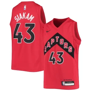 Moderno Pascal Siakam Toronto Raptors Nike Youth Swingman Jersey Icon Edition Red/White  para la gran final
