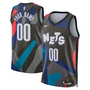 Cool Sofisticado Práctico Brooklyn Nets Nike Unisex 2023/24 Custom Swingman Jersey Black City Edition  para la gran final