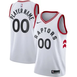 Clásico Encantador Toronto Raptors Nike 2020/21 Swingman Custom Jersey Association Edition White  para la gran final