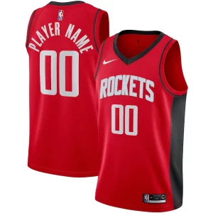 Único Houston Rockets Nike 2020/21 Swingman Custom Jersey Icon Edition Red  para la gran final