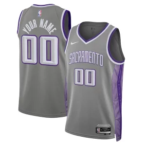 Magnífico Único Sacramento Kings Nike Unisex 2022/23 Swingman Custom Jersey City Edition Black  para la gran final