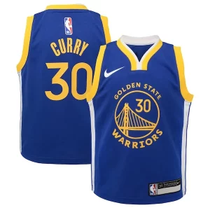 Elegante Stephen Curry Golden State Warriors Nike Toddler Swingman Player Jersey Icon Edition Royal  para la gran final