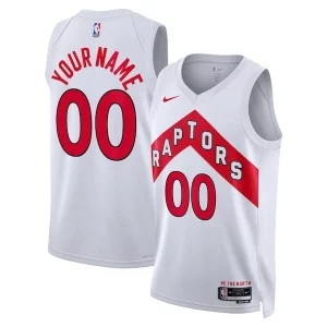 Magnífico Toronto Raptors Nike Unisex Swingman Custom Jersey White Association Edition  para la gran final