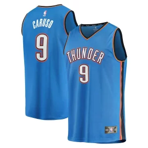 Duradero Alex Caruso Oklahoma City Thunder Fast Break Replica Player Jersey Icon Edition Blue  para la gran final