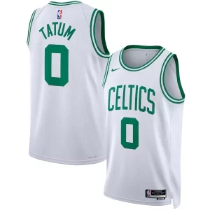 Moderno Jayson Tatum Boston Celtics Nike Unisex Swingman Jersey Association Edition White  para la gran final