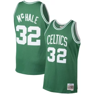 Chulo Elegante Kevin McHale Boston Celtics 1985/86 Hardwood Classics Swingman Jersey Kelly Green  para la gran final