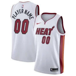 Resistente Delicioso Miami Heat Nike 2020/21 Swingman Custom Jersey Association Edition White  para la gran final