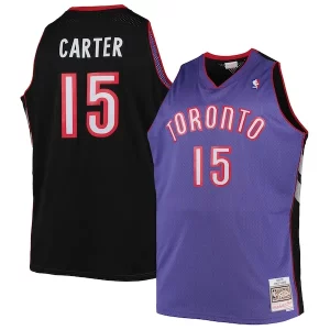 Duradero Vince Carter Toronto Raptors Big & Tall 1999/00 Hardwood Classics Swingman Jersey Purple/White  para la gran final