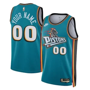 Duradero Detroit Pistons Nike Unisex 2022/23 Custom Swingman Jersey Classic Edition Teal  para la gran final