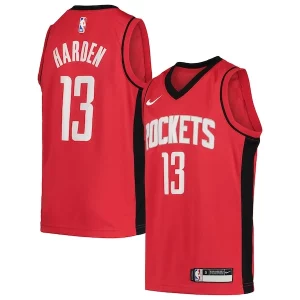 Hermoso Atractivo James Harden Houston Rockets Nike Youth Team Swingman Jersey Icon Edition Red  para la gran final