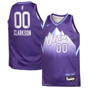 Genial Jordan Clarkson Utah Jazz Nike Youth 2024/25 Swingman Player Jersey City Edition Purple  para la gran final