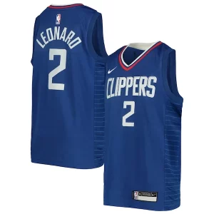 Encantador Kawhi Leonard LA Clippers Nike Youth Swingman Jersey Icon Edition Royal/White  para la gran final