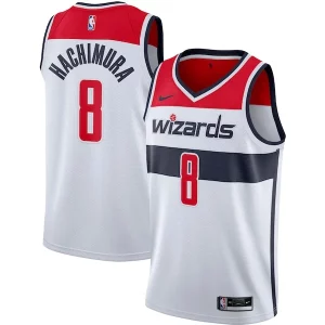 Clásico Rui Hachimura Washington Wizards Nike 2020/21 Swingman Jersey White Association Edition  para la gran final
