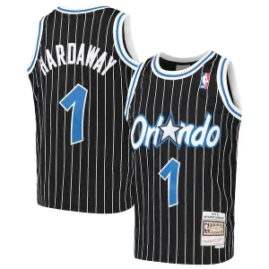 Perfecto Práctico Hermoso Penny Hardaway Orlando Magic Youth Hardwood Classics Swingman Throwback Jersey Black  para la gran final