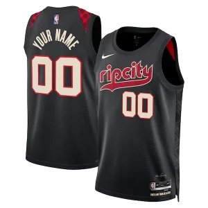 Delicioso Portland Trail Blazers Nike Unisex 2023/24 Custom Swingman Jersey Black City Edition  para la gran final