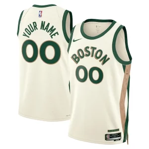 Fácil de llevar Boston Celtics Nike Unisex 2023/24 Custom Swingman Jersey White City Edition  para la gran final