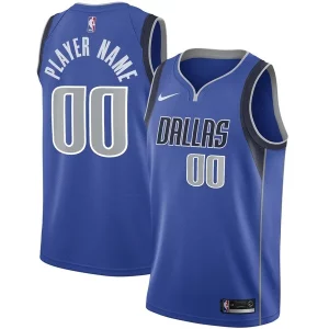 Perfecto Ideal Fácil de llevar Dallas Mavericks Nike Swingman Custom Jersey Blue Icon Edition  para la gran final