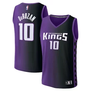 Comodo Chulo Perfecto DeMar DeRozan Sacramento Kings Youth Fast Break Replica Player Jersey Statement Edition Purple  para la gran final