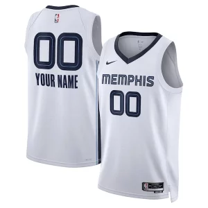Increíble Sofisticado Magnífico Memphis Grizzlies Nike Unisex Swingman Custom Jersey White Association Edition  para la gran final