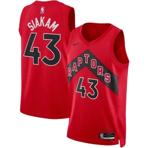 Sofisticado Versátil Pascal Siakam Toronto Raptors Nike Unisex Swingman Jersey Icon Edition Red  para la gran final