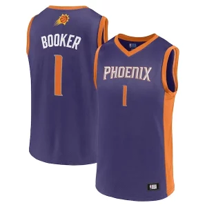 Delicioso Único Hermoso Men's Devin Booker Purple Phoenix Suns Player Jersey  para la gran final