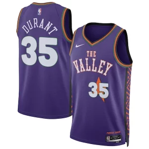 Resistente Práctico Comodo Kevin Durant Phoenix Suns Nike Unisex 2024/25 Swingman Player Jersey City Edition Purple  para la gran final