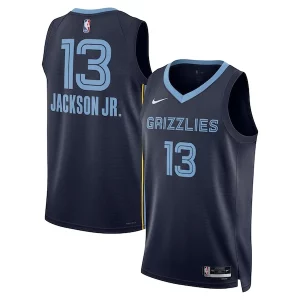 Comodo Jaren Jackson Jr. Memphis Grizzlies Nike Unisex Swingman Jersey Icon Edition Navy  para la gran final