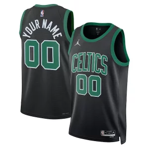Clásico Boston Celtics Jordan Brand Unisex 2022/23 Swingman Custom Jersey Statement Edition Black  para la gran final