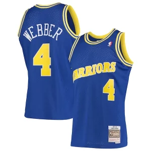 Moderno Estupendo Chris Webber Golden State Warriors 1993/94 Hardwood Classics Swingman Jersey Royal  para la gran final