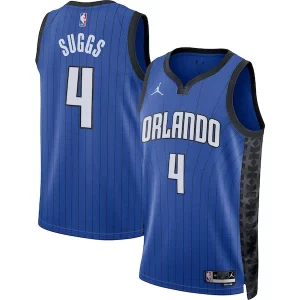 Original Maravilloso Jalen Suggs Orlando Magic Jordan Brand Unisex Swingman Jersey Statement Edition Blue  para la gran final