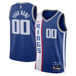 Versátil Sacramento Kings Nike Unisex 2023/24 Custom Swingman Jersey Blue City Edition  para la gran final