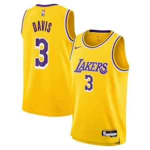 Estupendo Único Anthony Davis Los Angeles Lakers Nike Youth Swingman Jersey Icon Edition Gold  para la gran final