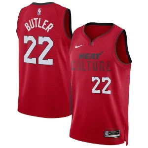 Único Increíble Jimmy Butler Miami Heat Nike Unisex 2024/25 Swingman Player Jersey City Edition Red  para la gran final