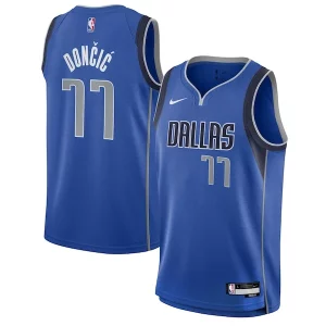 Chulo Elegante Luka Dončić Dallas Mavericks Nike Youth Swingman Jersey Icon Edition Blue  para la gran final