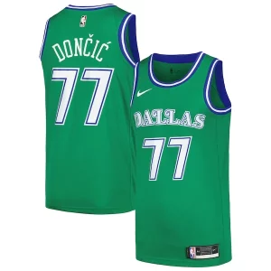 Increíble Duradero Luka Dončić Dallas Mavericks Nike Swingman Player Jersey Classic Edition Green  para la gran final