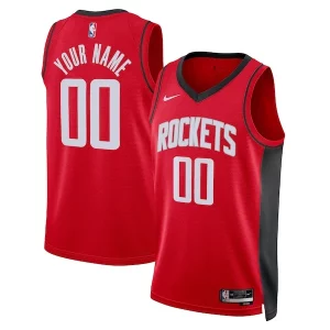 Maravilloso Houston Rockets Nike Unisex Swingman Custom Jersey Red Icon Edition  para la gran final