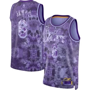 Maravilloso Cool LeBron James Los Angeles Lakers Nike Unisex Select Series Swingman Jersey Purple  para la gran final