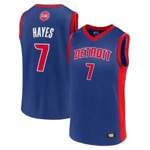 Único Atractivo Perfecto Men's Killian Hayes Blue Detroit Pistons Team Player Jersey  para la gran final