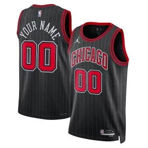 Lujoso Comodo Chicago Bulls Jordan Brand Unisex 2022/23 Swingman Custom Jersey Statement Edition Black  para la gran final