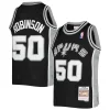 Robusto David Robinson San Antonio Spurs Youth 1998/99 Hardwood Classics Swingman Jersey Black  para la gran final