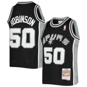 Robusto David Robinson San Antonio Spurs Youth 1998/99 Hardwood Classics Swingman Jersey Black  para la gran final